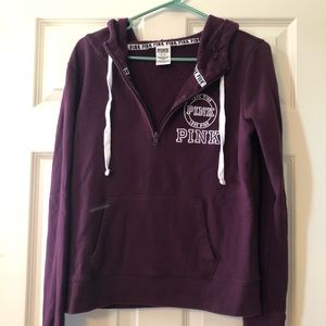 PINK Maroon Sweatshirt